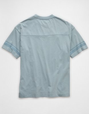 AE T-shirt Recta de Gamuza de Fútbol Americano