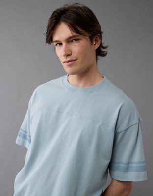 AE T-shirt Recta de Gamuza de Fútbol Americano