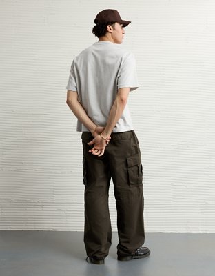 AE Boxy Sueded Jersey T-Shirt