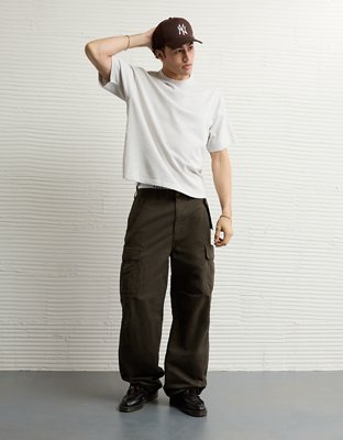AE Boxy Sueded Jersey T-Shirt