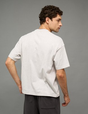 AE Boxy Fit Sueded Jersey T-Shirt