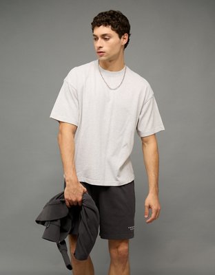 AE Boxy Fit Sueded Jersey T-Shirt