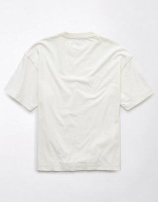 AE Boxy Sueded Jersey T-Shirt