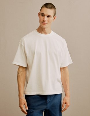 AE Boxy Fit Sueded Jersey T-Shirt