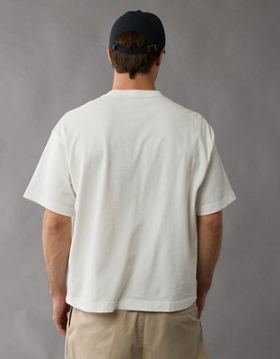 AE Boxy Sueded Jersey T-Shirt