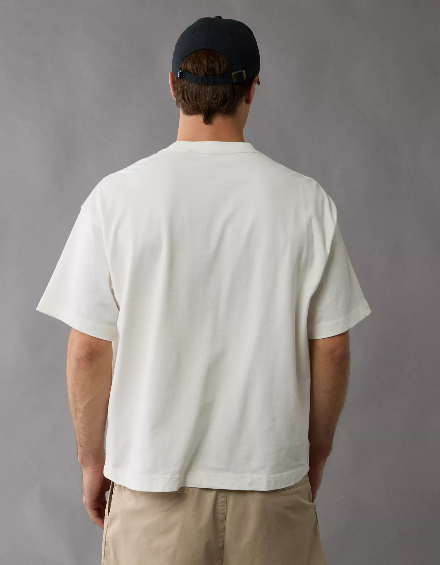 AE Boxy Fit Sueded Jersey T-Shirt - thumbnail 9