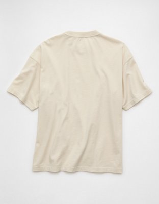 AE Boxy Sueded Jersey T-Shirt