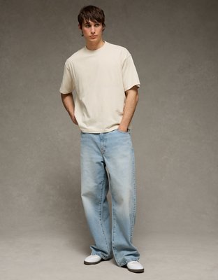 AE Boxy Sueded Jersey T-Shirt