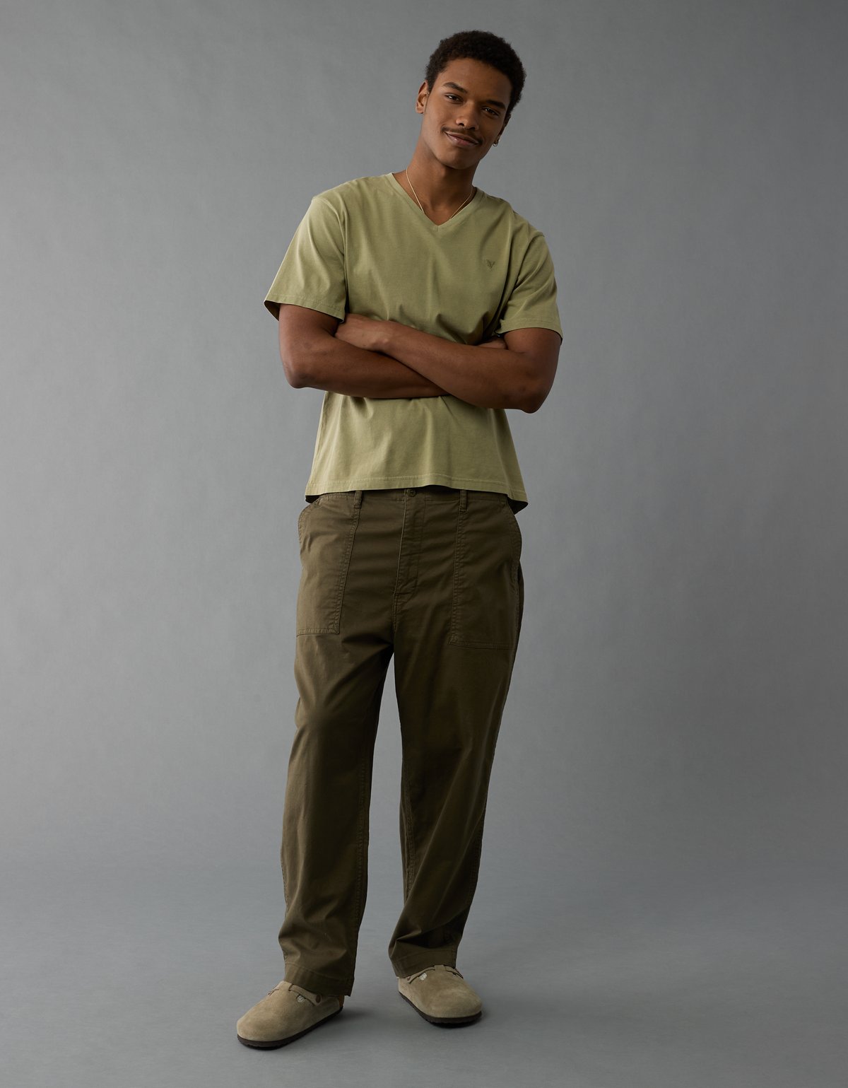 AE Lived-In V-Neck T-Shirt - image 5