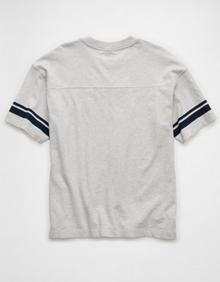 AE T-shirt Recta de Gamuza de Fútbol Americano