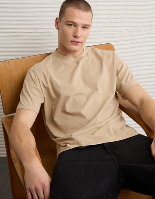 Мужские футболки American Eagle AE Standard Fit Lived-In T-Shirt — фото 4