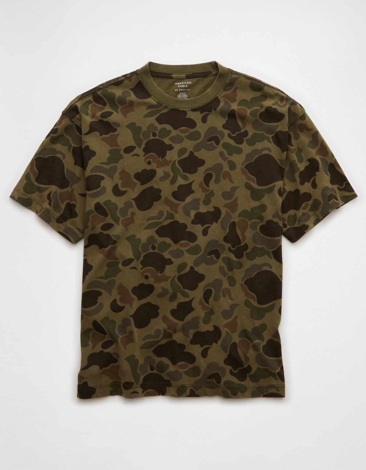 AE Boxy Sueded Camo Jersey T-Shirt - image 3
