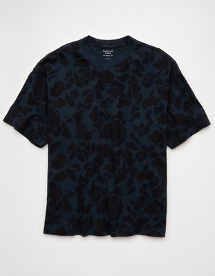 AE Boxy Sueded Camo Jersey T-Shirt