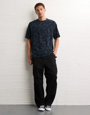 AE Boxy Sueded Camo Jersey T-Shirt