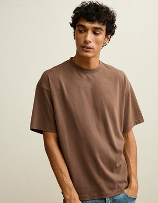 AE Boxy Fit Sueded Jersey T-Shirt