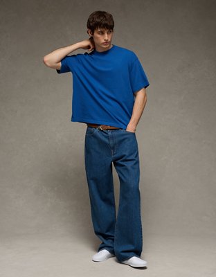 AE Boxy Sueded Jersey T-Shirt