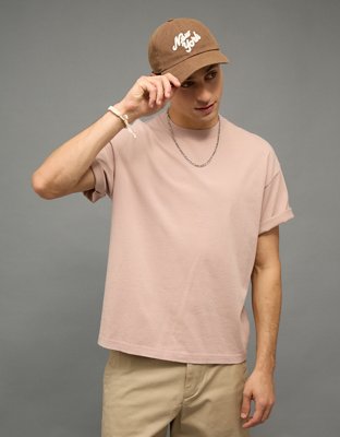 AE Boxy Fit Sueded Jersey T-Shirt