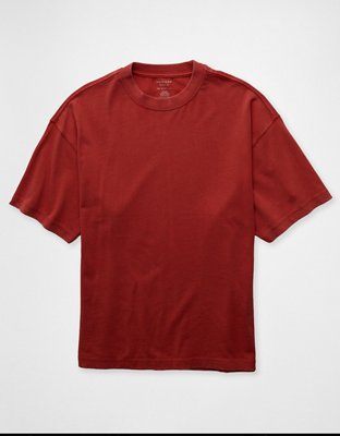 AE Boxy Fit Sueded Jersey T-Shirt