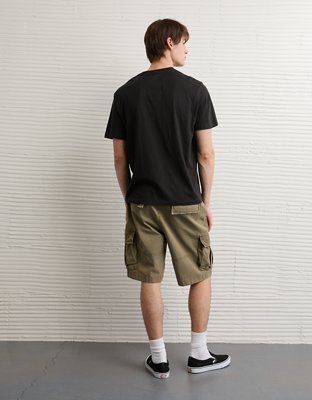 Мужские футболки American Eagle AE Standard Fit Lightweight Logo T-Shirt — фото 2