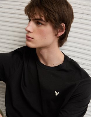 Мужские футболки American Eagle AE Standard Fit Lightweight Logo T-Shirt — фото 3