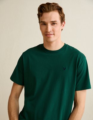 AE Standard Fit Lightweight Logo T-Shirt