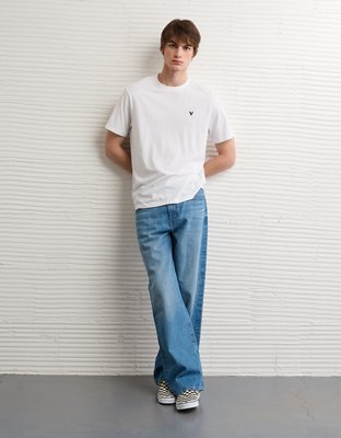 Мужские футболки American Eagle AE Standard Fit Lightweight Logo T-Shirt — фото 2