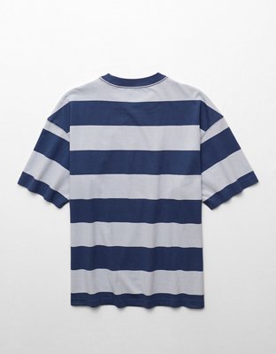 AE Relaxed Short-Sleeve Rugby Polo Shirt