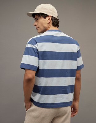 AE Relaxed Short-Sleeve Rugby Polo Shirt