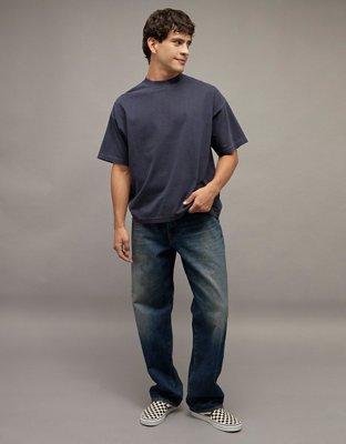 AE Relaxed Textured Slub T-Shirt