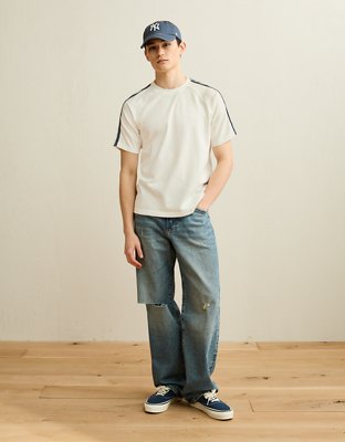 Мужские футболки American Eagle AE Standard Fit Raglan T-Shirt — фото 2
