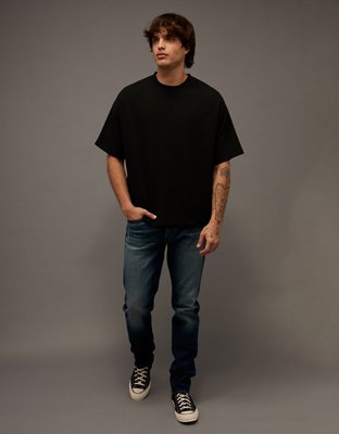 AE Relaxed Ribbed Jersey T-Shirt