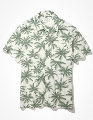 AE Super Soft Slub Button-Up Shirt