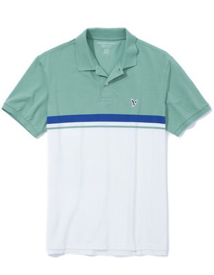 AE Striped Polo Shirt