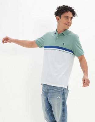 AE Striped Polo Shirt