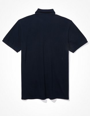 AE Camisa Polo de Piqué Gastada