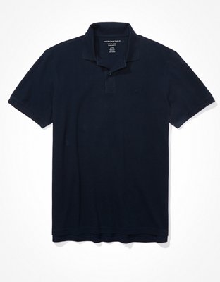 AE Camisa Polo de Piqué Gastada