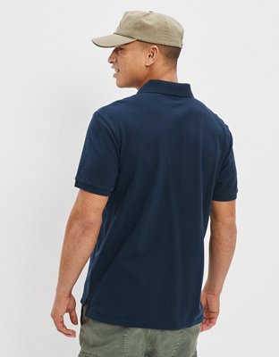 AE Camisa Polo de Piqué Gastada