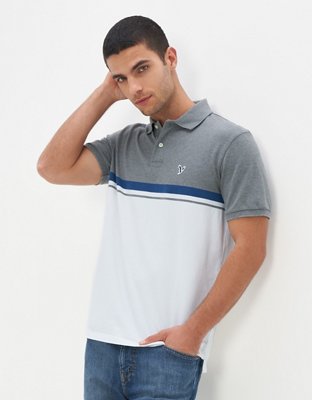 AE Striped Polo Shirt