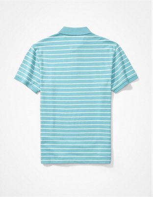 AE Striped Pique Polo Shirt