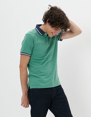 AE Tipped Pique Polo Shirt