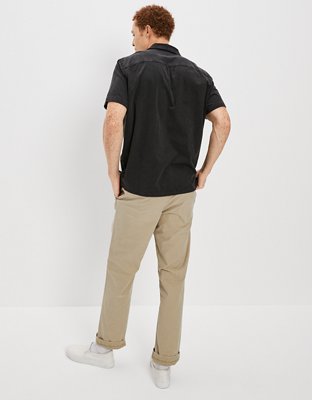 Мужские рубашки American Eagle AE Poolside Button-Up Shirt — фото 2