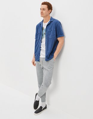 AE Super Soft Camisa tejida con botones