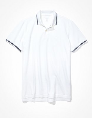 American eagle black clearance polo