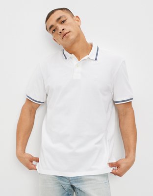 Classic Short-Sleeved Pique Polo - Men - Ready-to-Wear