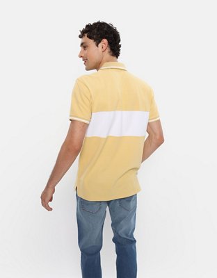 AE Colorblock Pique Polo Shirt