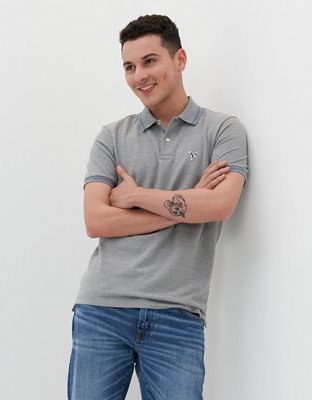 AE Tipped Pique Polo Shirt
