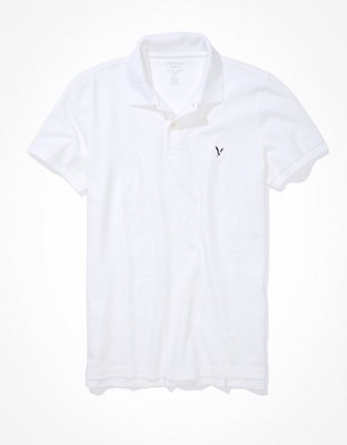 Usa Eagle Love Polo Shirt White For Men