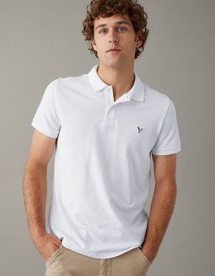 Classic Short Sleeve Pique Polo - Men - Ready-to-Wear