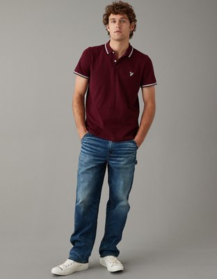 Ae Men's Super Soft Legend Pique Polo Shirt