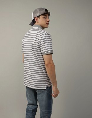 AE Striped Polo Shirt